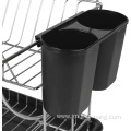 2 Tier Iron Chrome Plated Dish Rack